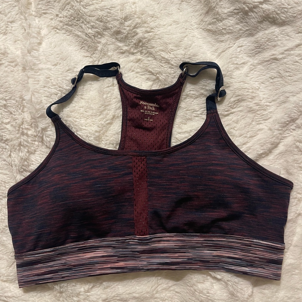 Brand:Abercrombie&Fitch, Size:Small, Color: Red, blue&white